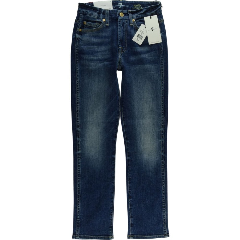 7 For All Mankind Timeless Slim Straight Crop C838